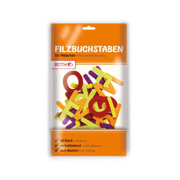 Roth Filzbuchstaben Sortierung Mädchen 4028279003627 Roth