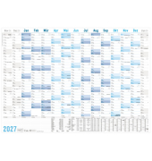 Wandkalender 11432-4, 1 Jahr / 1 Seite, 89x63cm (A1+), 2027