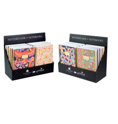 Spiralnotizbuch Good Vibes sortiert