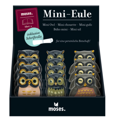 Eule Geschichtenw&auml;chterin moses.libri