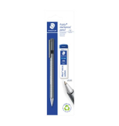 Feinminenstift, 77427BK25D, H&auml;rte B, 0,7mm, grau