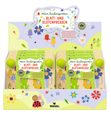Mein Zaubergarten Blatt und Bl&uuml;tenpresse