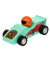 Kleine Rennwagen mit R&uuml;ckziehmotor