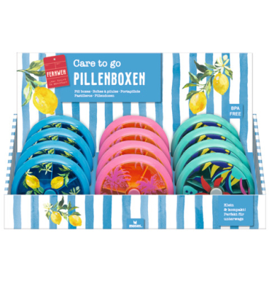 Fernweh Pillenbox Care to go
