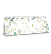 Tischkalender Blattgold 2027