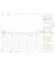 Tischkalender 11336-8, Blattgold, 1 Woche / 1 Seite, 29,7x11,6cm (BxH), 2027
