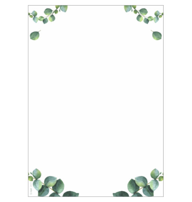 Design Papier A4100BL Eucalyptus