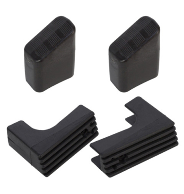 Zubeh&ouml;r Fu&szlig;Set 4ST schwarz