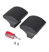 Zubeh&ouml;r Fu&szlig;Set 2ST schwarz