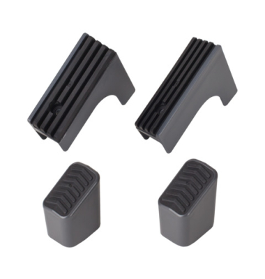 Zubeh&ouml;r Fu&szlig;Set 4ST anthrazit