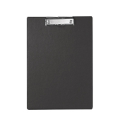 Klemmbrett 23349 90, schwarz, Karton, Folien-kaschiert