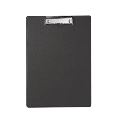 Klemmbrett 23349 90, schwarz, Karton, Folien-kaschiert