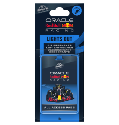 Lufterfrischer E304258900, Oracle Red Bull Racing, Lights Out, 18g Anh&auml;nger