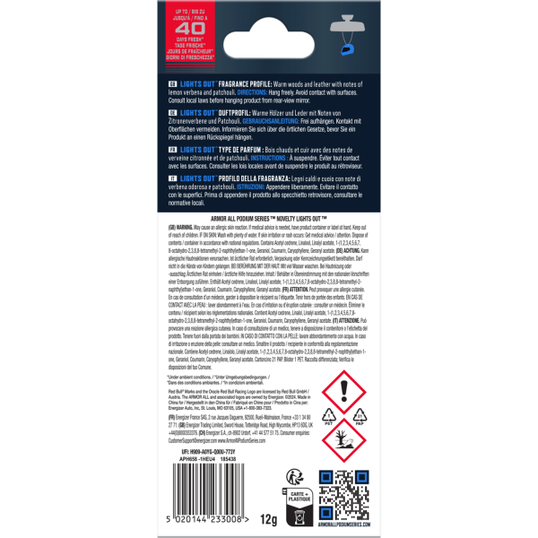 5020144233008 - Lufterfrischer E304259300 Oracle Red Bull Racing 5020144233008 ArmorAll