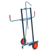 Plattenkarre Gummir&auml;der +Niederhalter 400kg