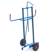 Plattenkarre Luftr&auml;der +Niederhalter 350kg