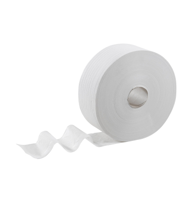 Toilettenpapier Jumbo 8571, 2-lagig, wei&szlig;, 