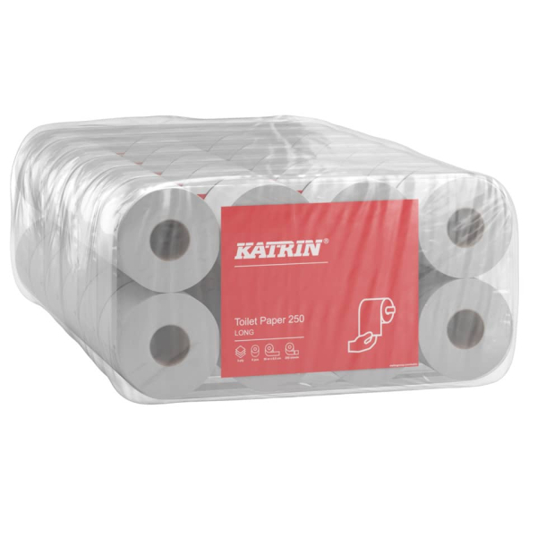 4006897104872 - Toilettenpapier Toilet Paper 250 Long ohne 104872 3-lagig weiß 250 Blatt   Rolle 4006897104872 48 Stück