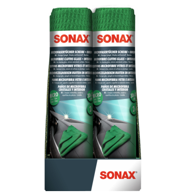 Microfasertuch Scheibe+Innen 2St