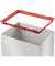 Abfalleimer Big-Box Swing, L, 35 l, 339 x 260 x 545 mm, wei&szlig;