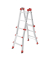Gelenkleitern 7512-007 M80, 4x 3 Stufen, silber, Aluminium