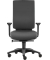 B&uuml;rodrehstuhl Cube M, dunkelgrau / schwarz, mit Armlehnen, bis 100kg, ohne Kopfst&uuml;tze