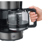 KA 9340  Dark Inox mit Glaskanne