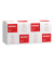 Falthandt&uuml;cher Classik, Zick Zack 2 45570, 22,4x23cm, 2-lagig, Zickzack (V-Falz), wei&szlig;, Recyclingpapier