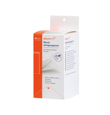 Wundreinigungstuch 40St