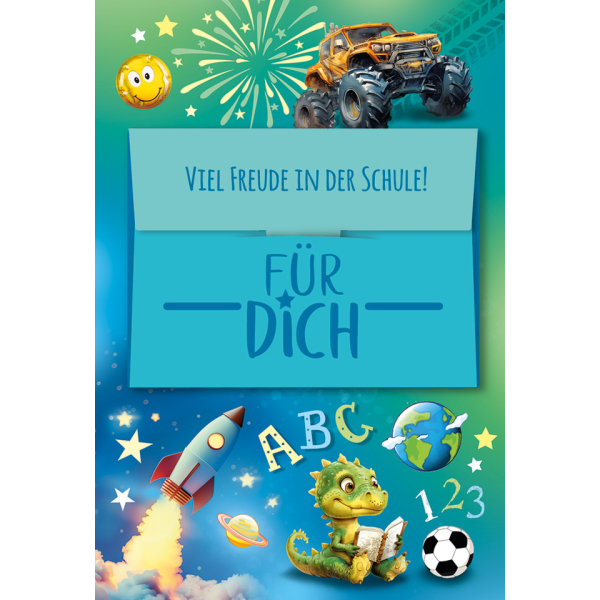 6 Stück Alpedia Glückwunschkarten 60-6145 blau 9004546584926 Alpedia