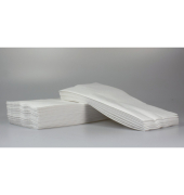 Servietten 187323, wei&szlig; / ohne, 2-lagig, 40x40cm