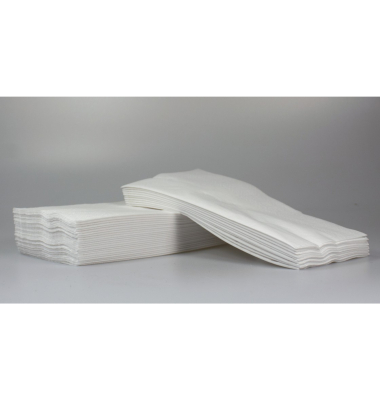 Servietten 187323, wei&szlig; / ohne, 2-lagig, 40x40cm