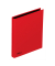 Ringbuch Basic Colours 20405-03, A5 4 Ringe 25mm Ring-&Oslash; Karton, PP-kaschiert rot