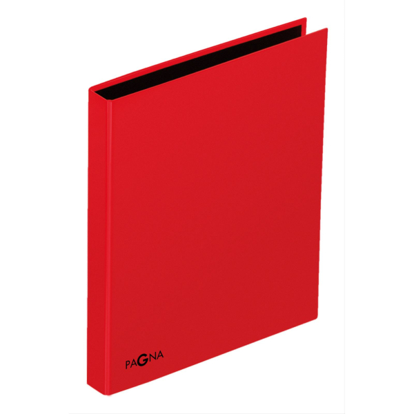 4009212313515 - Ringbuch Basic Colours 20406-03 A5 2 Ringe 25mm Ring-Ø Pappe mit Polypropylen Cellophanierung rot 4009212313515 Pagna