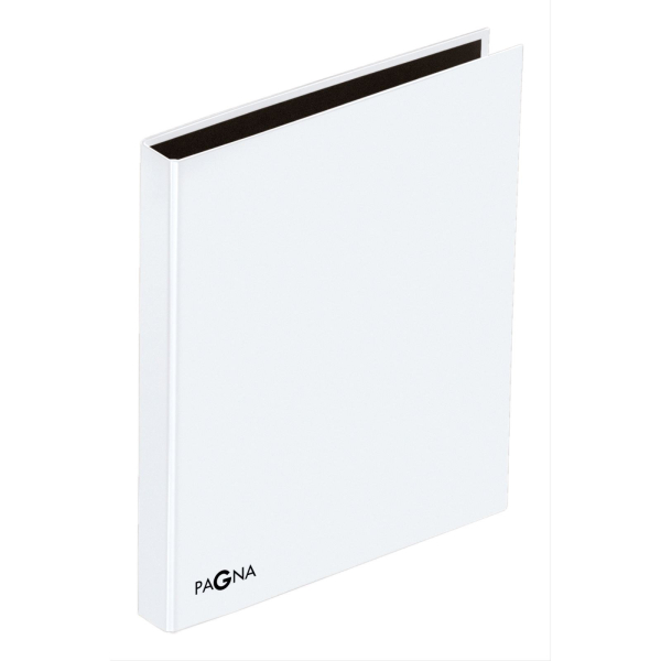 4009212324009 - Ringbuch Basic Colours 20606-02 A4 2 Ringe 25mm Ring-Ø Pappe Polypropylen Cellophanierung weiß 4009212324009 Pagna