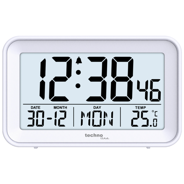 4029665004976 -  Wecker WT 497 WT 497 weiß 4029665004976 Technoline