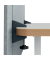 Trennwand verstellbar 60x70cm gr