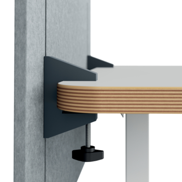 4002432136698 - Trennwand verstellbar 80x70cm gr 4002432136698 Leitz