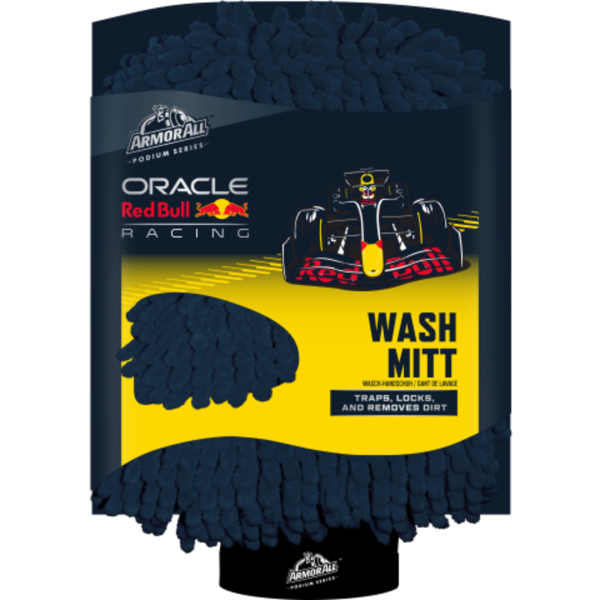 5020144234814 - Waschhandschuh Oracle Red Bull Racing schwarz 5020144234814 ArmorAll