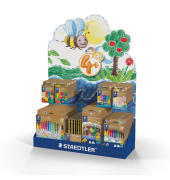 Thekendisplay Noris Jumbo Biene sortiert