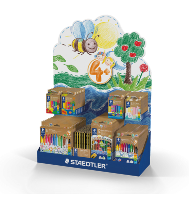 Thekendisplay Noris Jumbo Biene sortiert