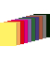 Fotokarton 2047127, sonnengelb/apricot/hellrot/pink/flieder/k&ouml;nigsblau/dunkelgr&uuml;n/mittelbraun/grau/schwarz, A3, 300g