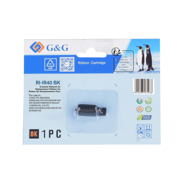 6942383161968 - Farbrolle wie Casio IR40T Gr744 sw 6942383161968 G und G