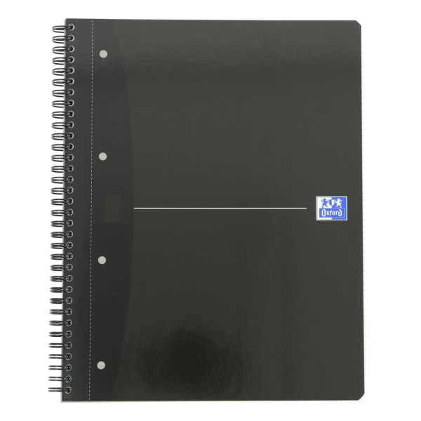 3020120022178 - Spiral-Notizbuch Office Urban 100103461 farbig sortiert A4 liniert 90g 90 Blatt 180 Seiten 3020120022178 Oxford