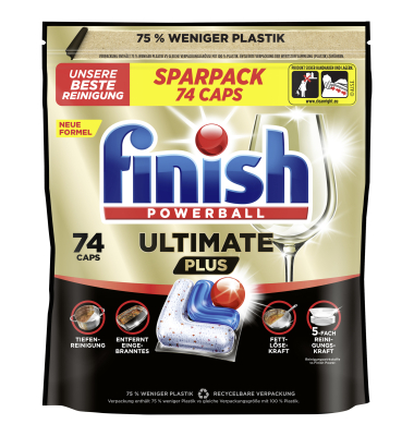 Sp&uuml;lmaschinencaps Ultimate Plus Fresh 74St