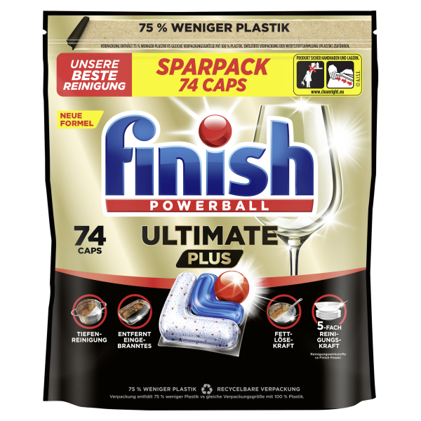 4251758442932 - Spülmaschinencaps Ultimate Plus Fresh 74St 4251758442932 74 Stück
