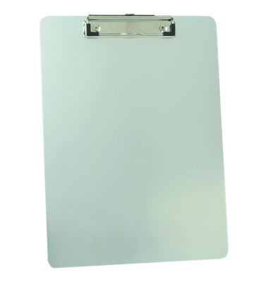 Klemmbrett ACB-002, A4, silber, Aluminum, inkl Aufh&auml;nge&ouml;se