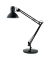 LED-Schreibtischlampe ARCHI, schwarz, mit Standfu&szlig;