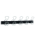 Wandgard PMPRO5M, 5 Haken, Ma&szlig;e: 760 x 164 x 75mm, schwarzg