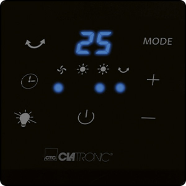 4006160639551 - Heizlüfter CLATRONIC CERAMIC (BHT 1790x60x1950 cm) CLATRONIC